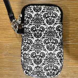Disney Black and White Patterned for small Phone Pouch